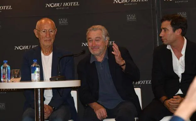 Robert De Niro, durante la presentación. 