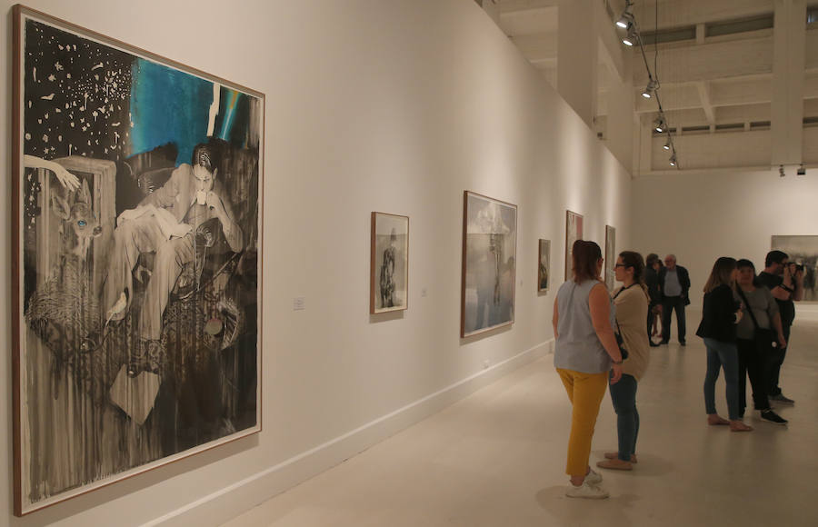 El malagueño revisa al carbón la cultura contemporánea en el CAC