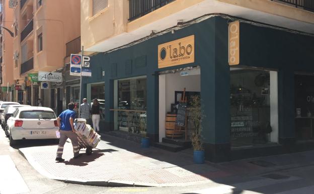 O'labo, en la calle Barroso, uno de los últimos en abrir. 
