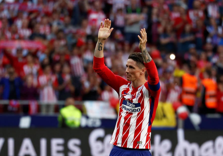 El delantero del Atlético de Madrid puso punto final a toda una vida como rojiblanco, y el Wanda Metropolitano quiso engrandecer su leyenda con un homenaje para el recuerdo.