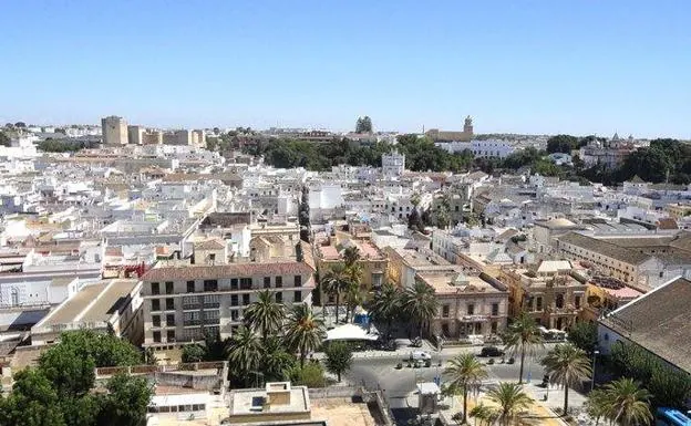 Vista de Sanlúcar de Barrameda. 