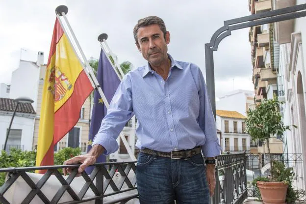 El alcalde de Coín, Fernando Fernández.