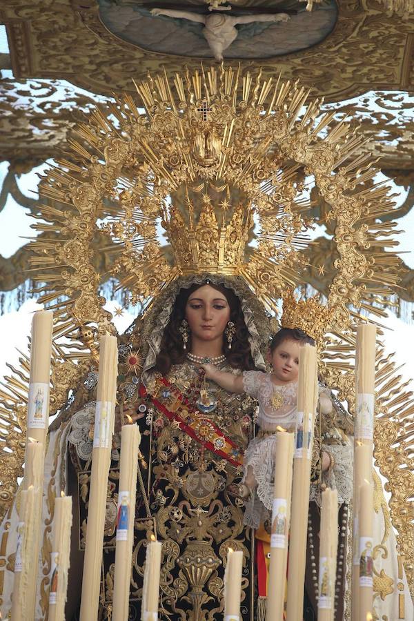 Los recorrido procesionales de las Vírgenes de la Victoria, Soledad de Mena, Dolores del Puente, Carmen de El Perchel, Rocío, María Auxiliadora, Amargura (Zamarrilla), Trinidad, Esperanza y Dolores de la Expiración