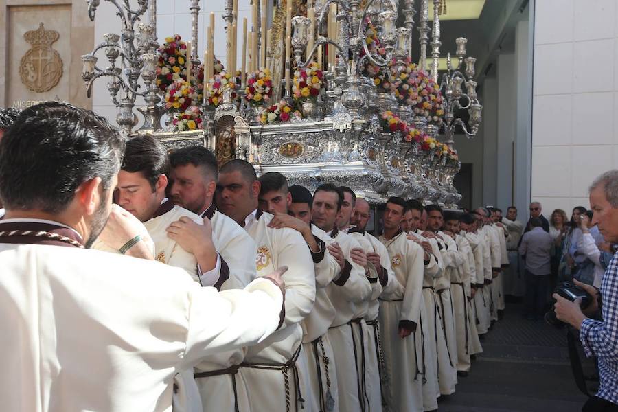 Los recorrido procesionales de las Vírgenes de la Victoria, Soledad de Mena, Dolores del Puente, Carmen de El Perchel, Rocío, María Auxiliadora, Amargura (Zamarrilla), Trinidad, Esperanza y Dolores de la Expiración