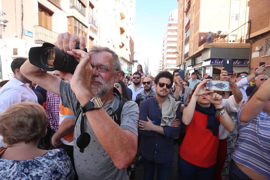 Los recorrido procesionales de las Vírgenes de la Victoria, Soledad de Mena, Dolores del Puente, Carmen de El Perchel, Rocío, María Auxiliadora, Amargura (Zamarrilla), Trinidad, Esperanza y Dolores de la Expiración