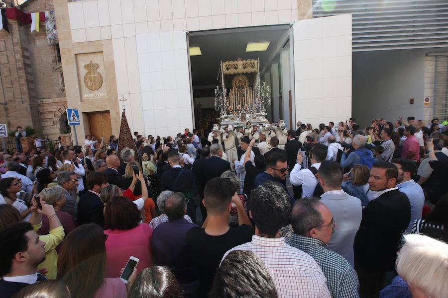 Los recorrido procesionales de las Vírgenes de la Victoria, Soledad de Mena, Dolores del Puente, Carmen de El Perchel, Rocío, María Auxiliadora, Amargura (Zamarrilla), Trinidad, Esperanza y Dolores de la Expiración