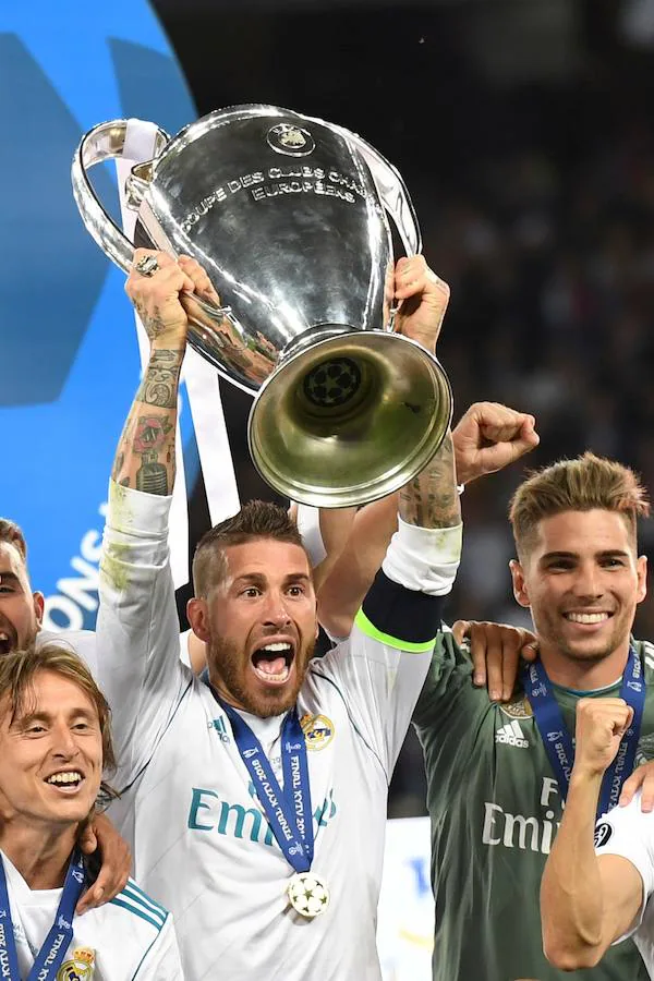 El Real Madrid conquistó en el Olímpico de Kiev su 'decimotercera' Champions, tras un partido en el que venció por 3-1 al Liverpool y en el que Bale fue protagonista al marcar dos goles