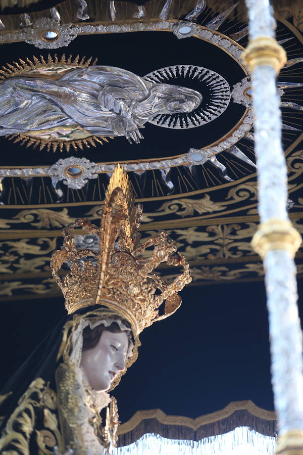 Los recorrido procesionales de las Vírgenes de la Victoria, Soledad de Mena, Dolores del Puente, Carmen de El Perchel, Rocío, María Auxiliadora, Amargura (Zamarrilla), Trinidad, Esperanza y Dolores de la Expiración