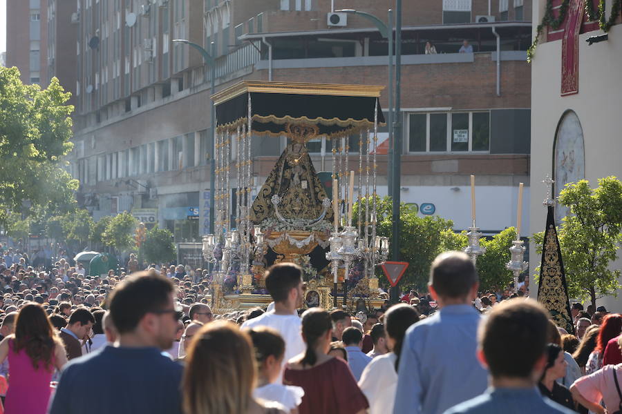 Los recorrido procesionales de las Vírgenes de la Victoria, Soledad de Mena, Dolores del Puente, Carmen de El Perchel, Rocío, María Auxiliadora, Amargura (Zamarrilla), Trinidad, Esperanza y Dolores de la Expiración
