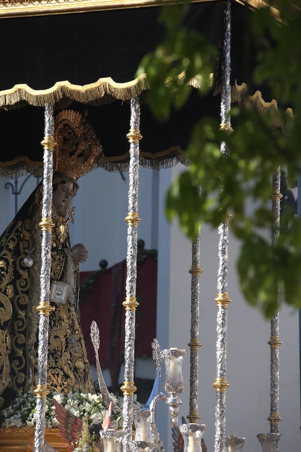 Los recorrido procesionales de las Vírgenes de la Victoria, Soledad de Mena, Dolores del Puente, Carmen de El Perchel, Rocío, María Auxiliadora, Amargura (Zamarrilla), Trinidad, Esperanza y Dolores de la Expiración