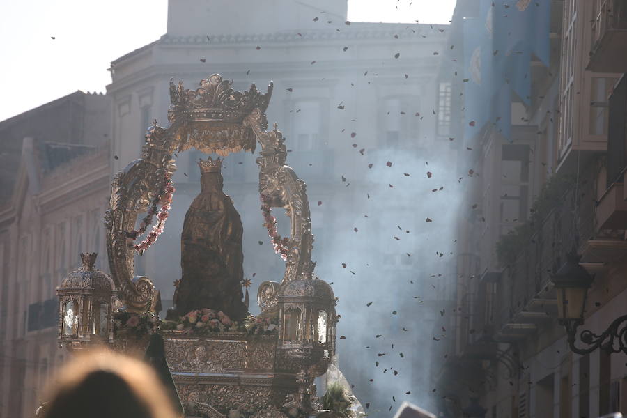 Los recorridos procesionales de las Vírgenes de la Victoria, Soledad de Mena, Dolores del Puente, Carmen de El Perchel, Rocío, María Auxiliadora, Amargura (Zamarrilla), Trinidad, Esperanza y Dolores de la Expiración