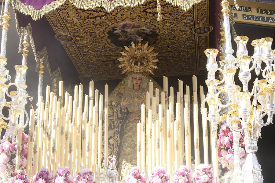 Los recorrido procesionales de las Vírgenes de la Victoria, Soledad de Mena, Dolores del Puente, Carmen de El Perchel, Rocío, María Auxiliadora, Amargura (Zamarrilla), Trinidad, Esperanza y Dolores de la Expiración