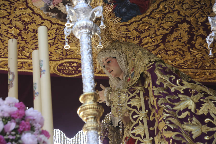 Los recorrido procesionales de las Vírgenes de la Victoria, Soledad de Mena, Dolores del Puente, Carmen de El Perchel, Rocío, María Auxiliadora, Amargura (Zamarrilla), Trinidad, Esperanza y Dolores de la Expiración