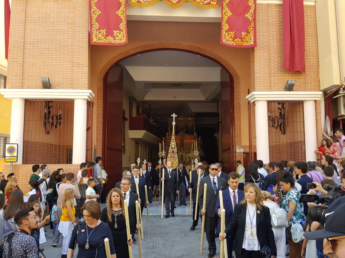 Los recorrido procesionales de las Vírgenes de la Victoria, Soledad de Mena, Dolores del Puente, Carmen de El Perchel, Rocío, María Auxiliadora, Amargura (Zamarrilla), Trinidad, Esperanza y Dolores de la Expiración