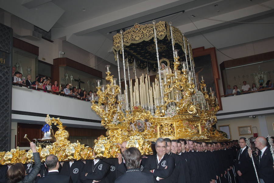 Los recorrido procesionales de las Vírgenes de la Victoria, Soledad de Mena, Dolores del Puente, Carmen de El Perchel, Rocío, María Auxiliadora, Amargura (Zamarrilla), Trinidad, Esperanza y Dolores de la Expiración