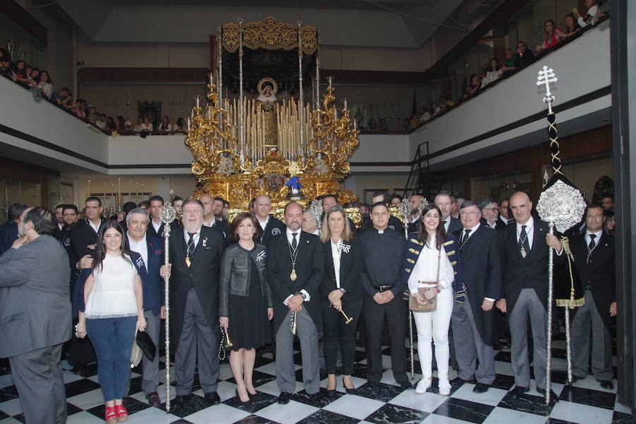 Los recorrido procesionales de las Vírgenes de la Victoria, Soledad de Mena, Dolores del Puente, Carmen de El Perchel, Rocío, María Auxiliadora, Amargura (Zamarrilla), Trinidad, Esperanza y Dolores de la Expiración