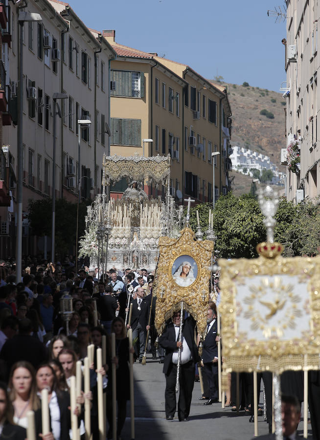 Los recorrido procesionales de las Vírgenes de la Victoria, Soledad de Mena, Dolores del Puente, Carmen de El Perchel, Rocío, María Auxiliadora, Amargura (Zamarrilla), Trinidad, Esperanza y Dolores de la Expiración