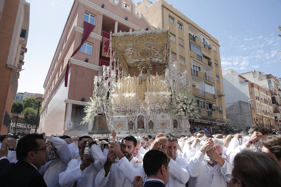 Los recorrido procesionales de las Vírgenes de la Victoria, Soledad de Mena, Dolores del Puente, Carmen de El Perchel, Rocío, María Auxiliadora, Amargura (Zamarrilla), Trinidad, Esperanza y Dolores de la Expiración
