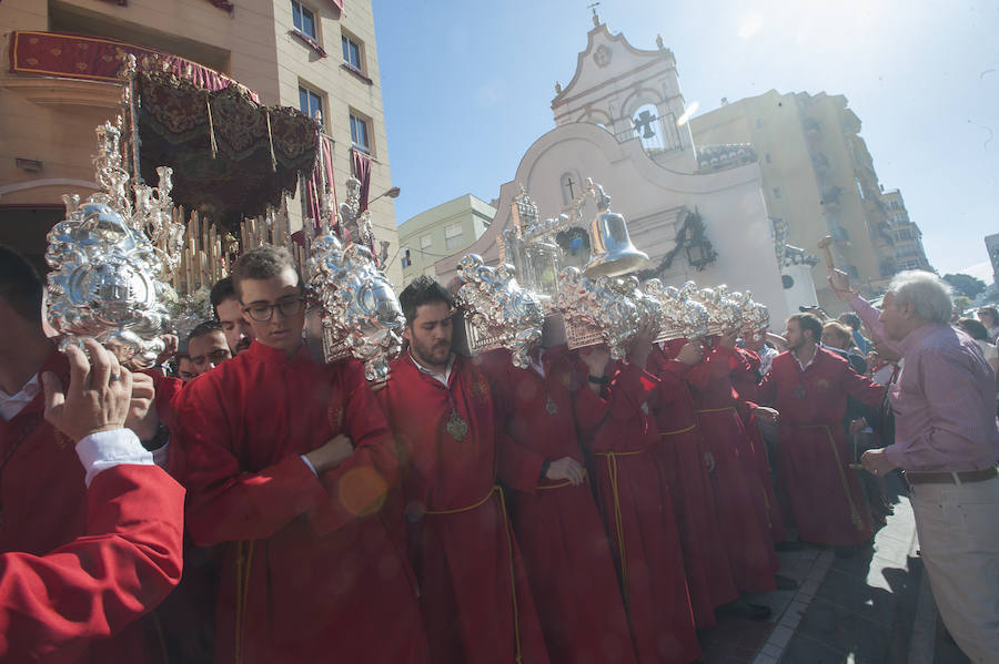 Los recorrido procesionales de las Vírgenes de la Victoria, Soledad de Mena, Dolores del Puente, Carmen de El Perchel, Rocío, María Auxiliadora, Amargura (Zamarrilla), Trinidad, Esperanza y Dolores de la Expiración