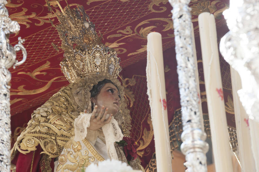 Los recorrido procesionales de las Vírgenes de la Victoria, Soledad de Mena, Dolores del Puente, Carmen de El Perchel, Rocío, María Auxiliadora, Amargura (Zamarrilla), Trinidad, Esperanza y Dolores de la Expiración