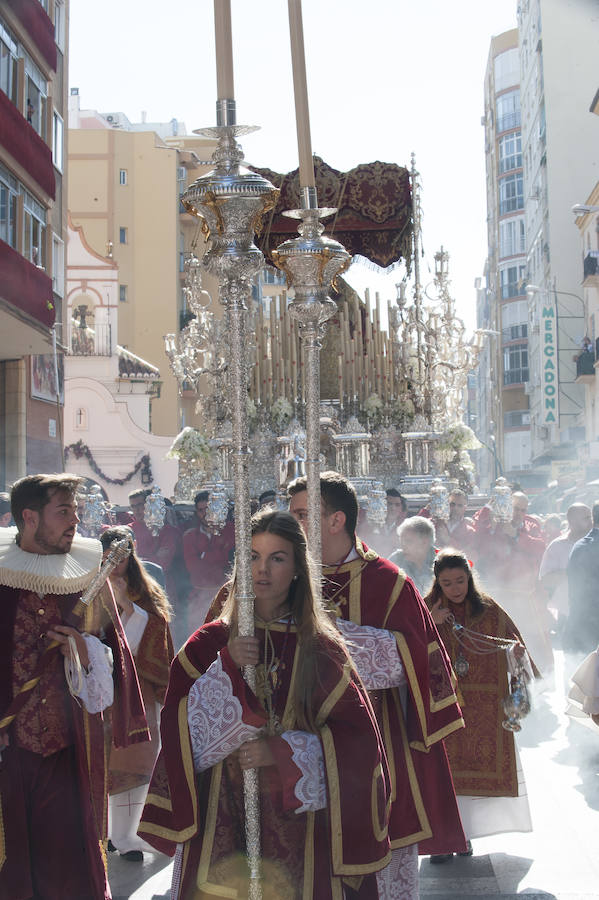 Los recorrido procesionales de las Vírgenes de la Victoria, Soledad de Mena, Dolores del Puente, Carmen de El Perchel, Rocío, María Auxiliadora, Amargura (Zamarrilla), Trinidad, Esperanza y Dolores de la Expiración