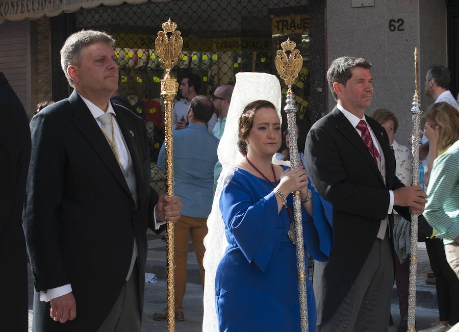 Los recorrido procesionales de las Vírgenes de la Victoria, Soledad de Mena, Dolores del Puente, Carmen de El Perchel, Rocío, María Auxiliadora, Amargura (Zamarrilla), Trinidad, Esperanza y Dolores de la Expiración