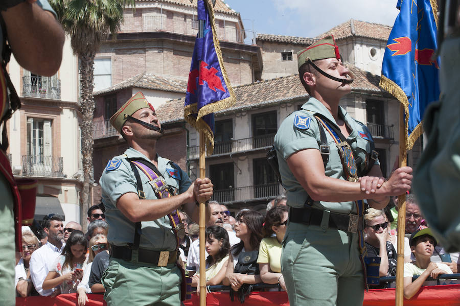 El Tercio 'Alejandro Farnesio' ha conmemorado esta mañana el día de las Fuerzas Armadas en la ciudad