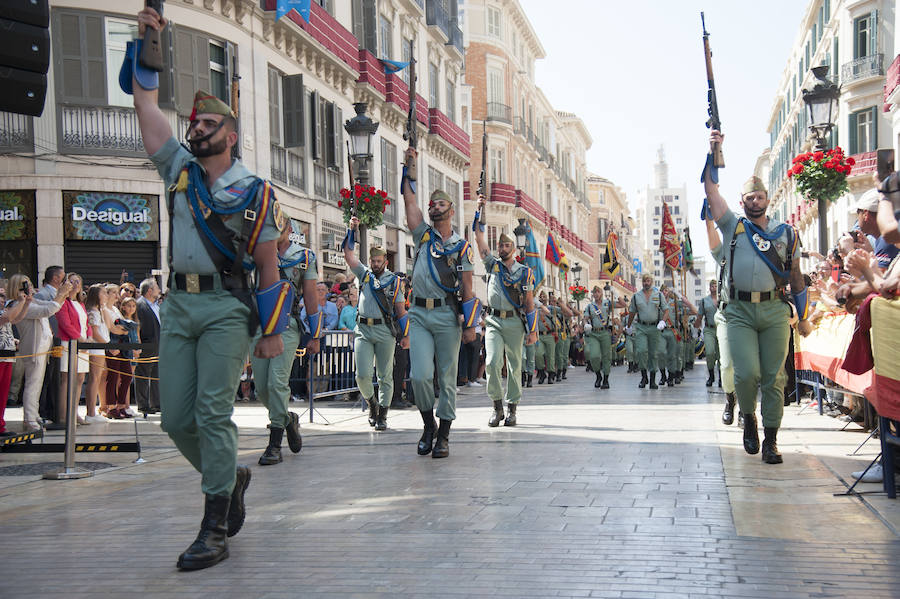 El Tercio 'Alejandro Farnesio' ha conmemorado esta mañana el día de las Fuerzas Armadas en la ciudad