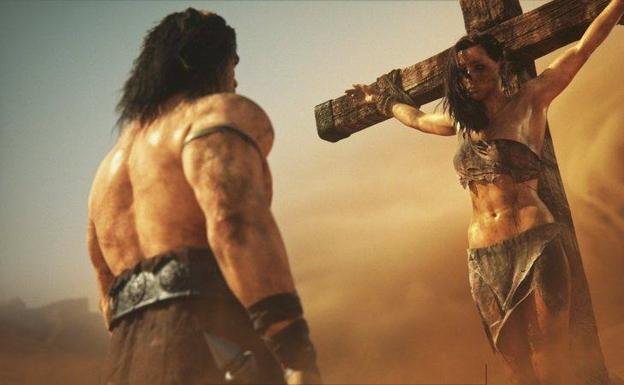 Nuestro personaje es un exiliado al que Conan salva de la muerte.