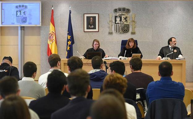 La Audiencia Nacional encarcela a los cuatro detenidos hoy tras la condena de Alsasua