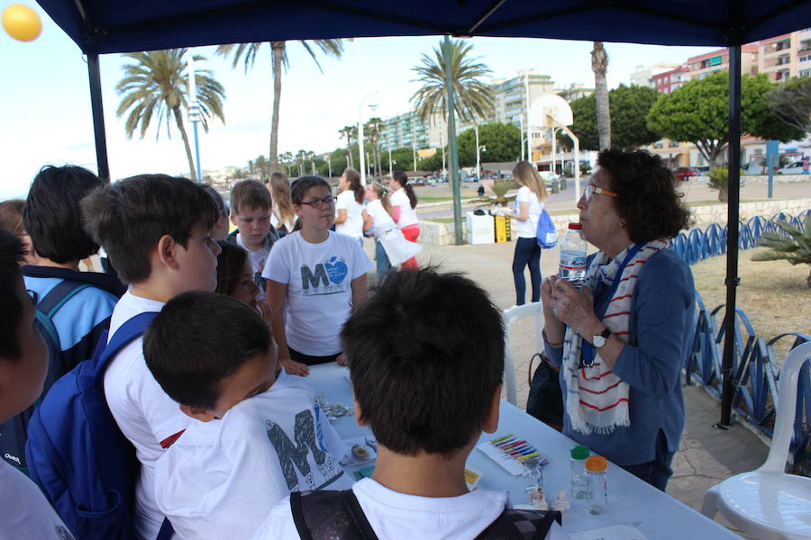 300 escolares han participado en esta jornada organizada por el Ayuntamiento de Málaga para concienciar sobre la necesidad de un mundo más sostenible