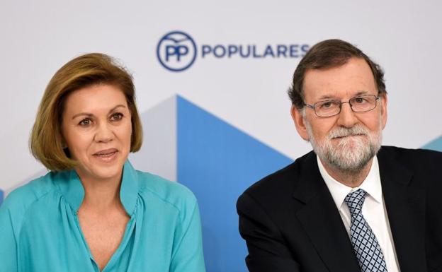 Cospedal no se descarta como candidata a suceder a Rajoy