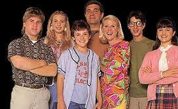 Actores de 'Aquellos maravillosos años'. 