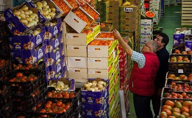 El 20% de frutas y hortalizas que vende Mercamálaga proceden de Málaga. 