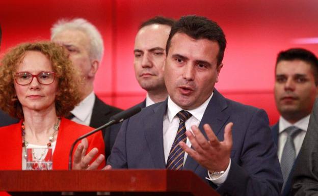 El primer ministro macedonio, Zoran Zaev. 