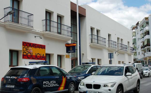 Vista de las dependencias de la Policía de Estepona.