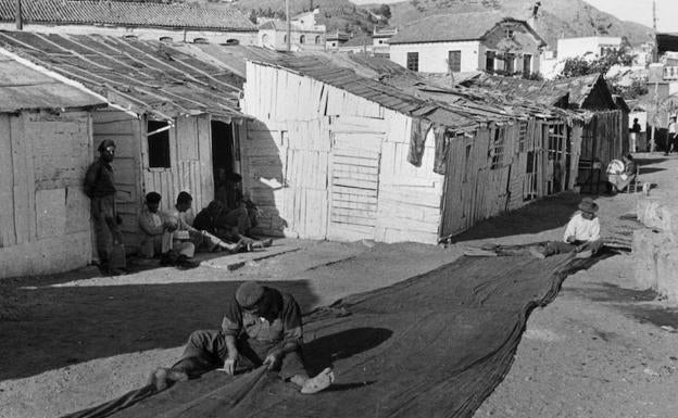 Chabolas de pescadores, el origen de La Malagueta 