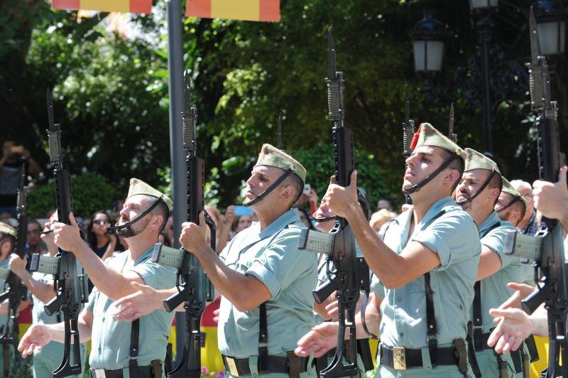 Repaso en imágenes de la jura de bandera celebrada este domingo