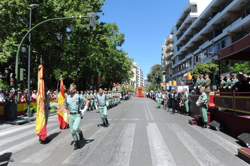 Repaso en imágenes de la jura de bandera celebrada este domingo