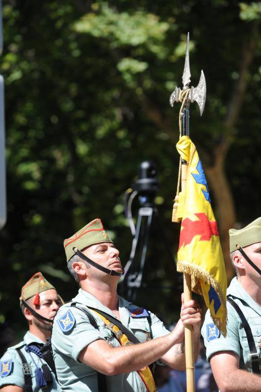 Repaso en imágenes de la jura de bandera celebrada este domingo