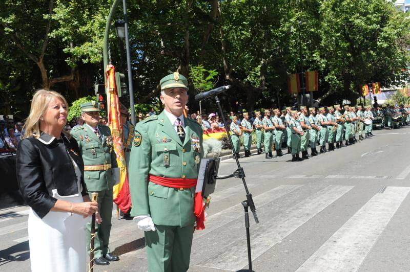 Repaso en imágenes de la jura de bandera celebrada este domingo