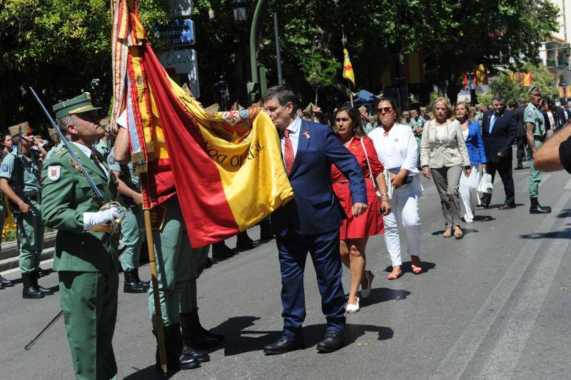 Repaso en imágenes de la jura de bandera celebrada este domingo