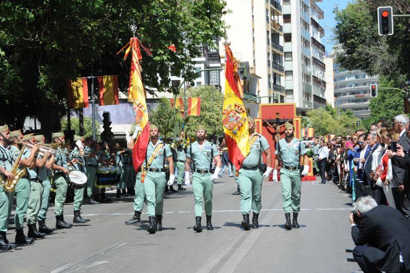 Repaso en imágenes de la jura de bandera celebrada este domingo