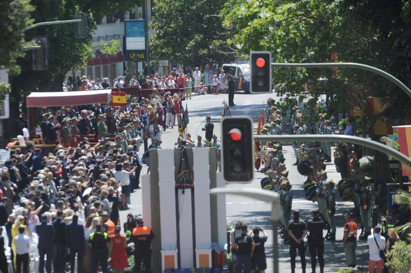 Repaso en imágenes de la jura de bandera celebrada este domingo