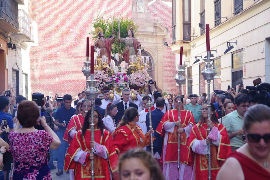 Fotos: Procesión de los Patronos de Málaga San Ciriaco y Santa Paula