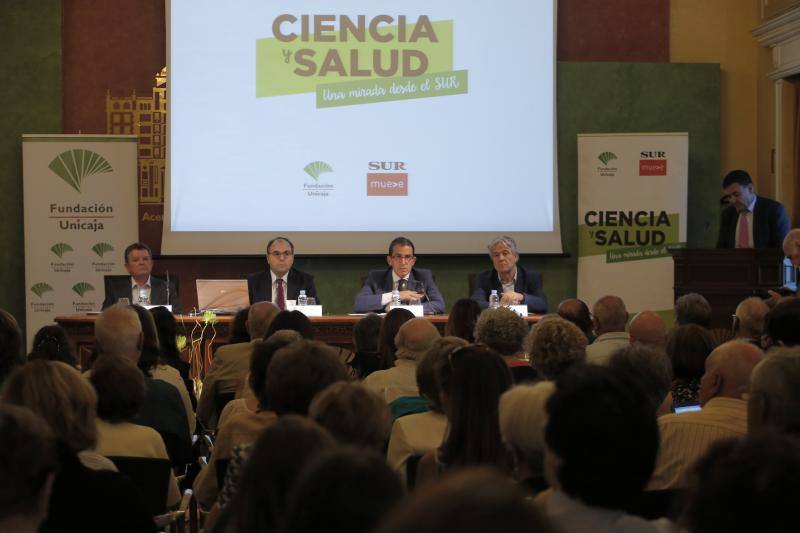 La iniciativa, organizada por Diario SUR y la Fundación Unicaja, presentó un salón de actos llenos en su estreno