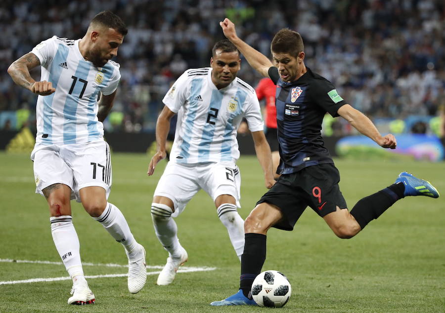 Fotos: Argentina-Croacia, en imágenes