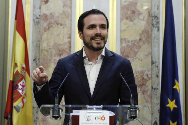 Alberto Garzón. :: efe