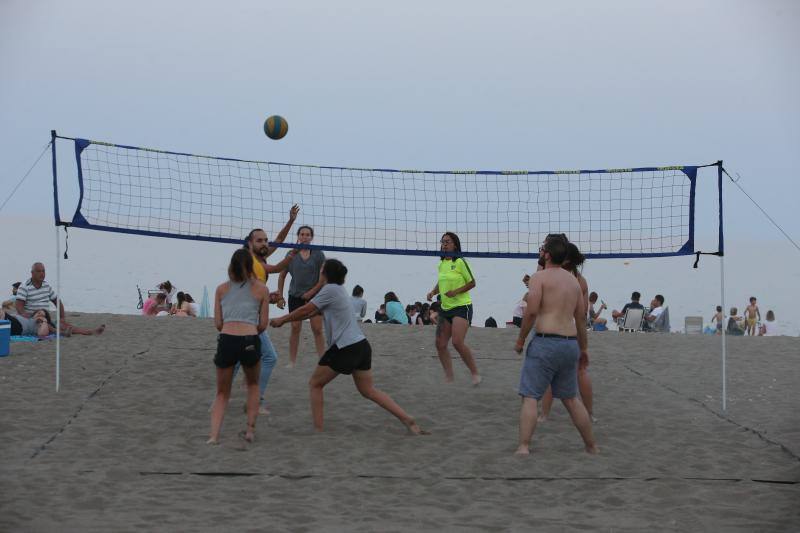 Imágenes de la jornada en la playa de La Misericordia