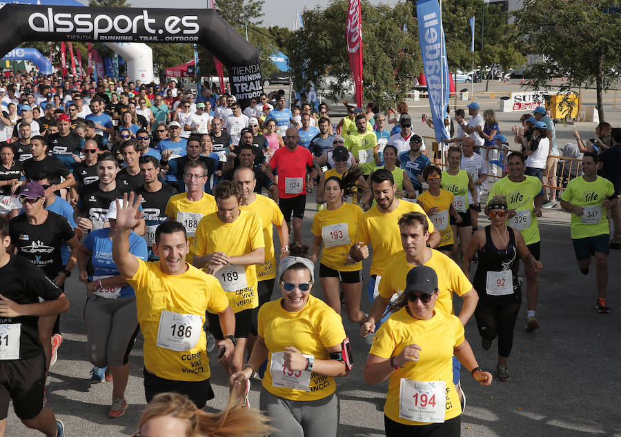 Cerca de 500 corredores han participado en la prueba 